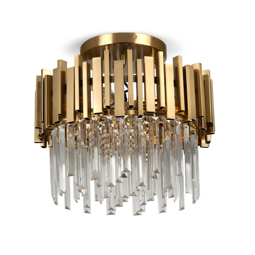 BRILAGI - Loftlampe VERVE 4xE14/40W/230V Ø 40 cm guld