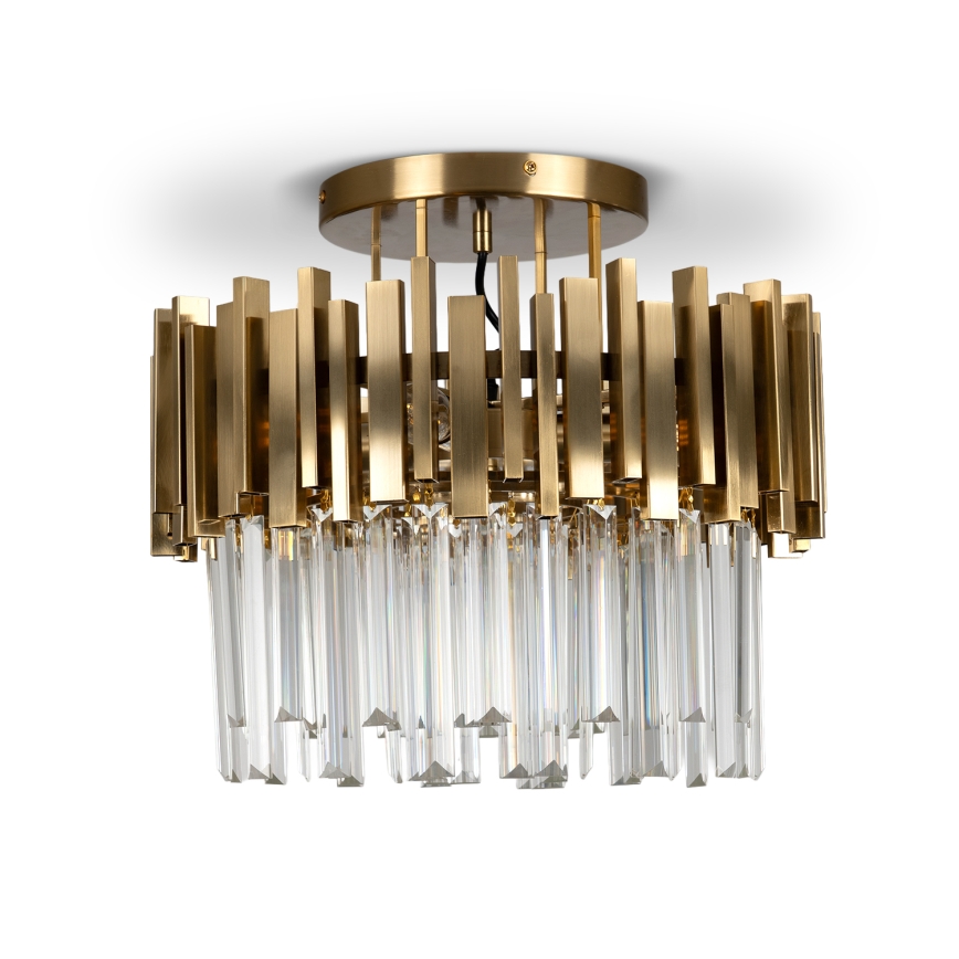BRILAGI - Loftlampe VERVE 4xE14/40W/230V Ø 40 cm guld