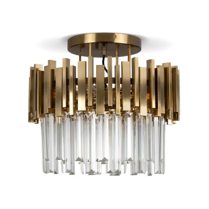 BRILAGI - Loftlampe VERVE 4xE14/40W/230V Ø 40 cm guld