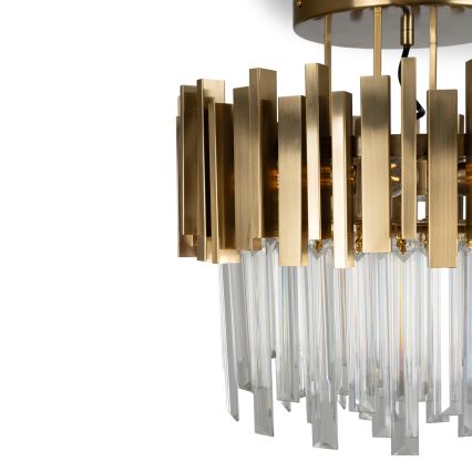 BRILAGI - Loftlampe VERVE 4xE14/40W/230V Ø 40 cm guld