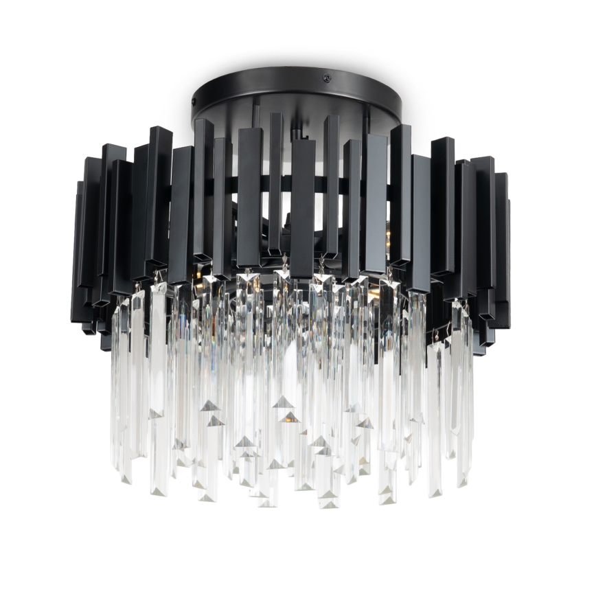 BRILAGI - Loftlampe VERVE 4xE14/40W/230V Ø 40 cm sort