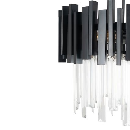 BRILAGI - Loftlampe VERVE 4xE14/40W/230V Ø 40 cm sort