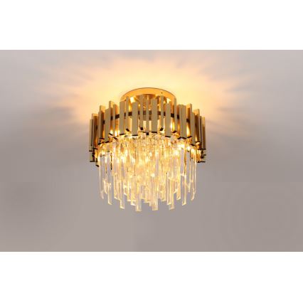 Brilagi - loftlampe VERVE 6xE14/40W/230V Ø 60 cm, guld