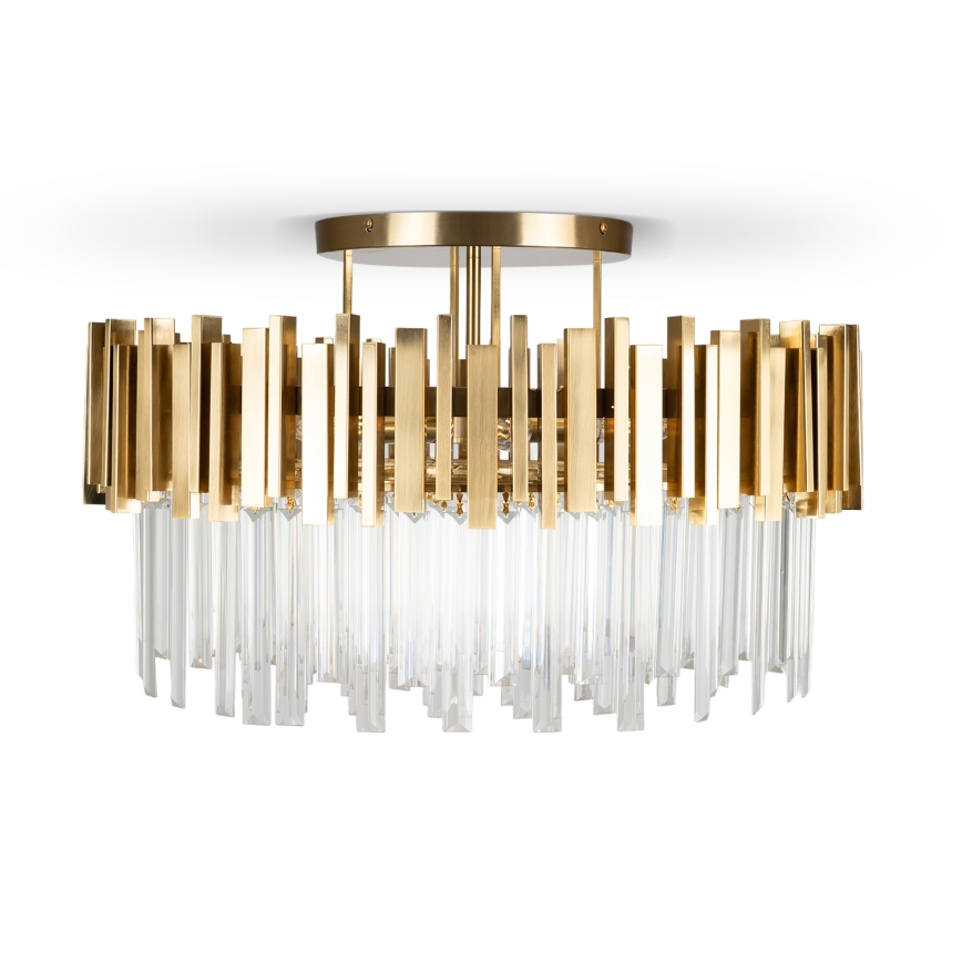 BRILAGI - loftlampe VERVE 6xE14/40W/230V Ø 60 cm, guld