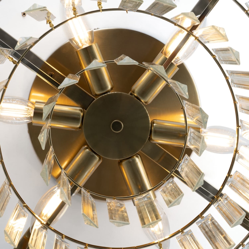 BRILAGI - loftlampe VERVE 6xE14/40W/230V Ø 60 cm, guld