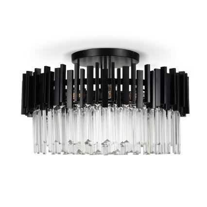 BRILAGI - Loftlampe VERVE 6xE14/40W/230V Ø 60 cm sort