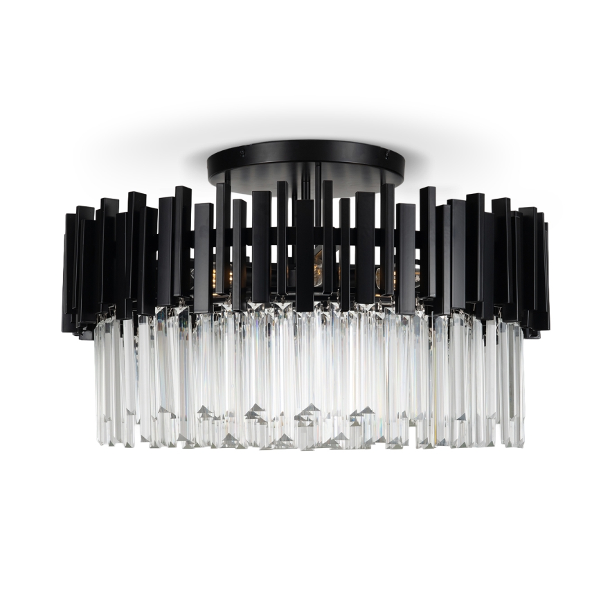 BRILAGI - Loftlampe VERVE 6xE14/40W/230V Ø 60 cm sort