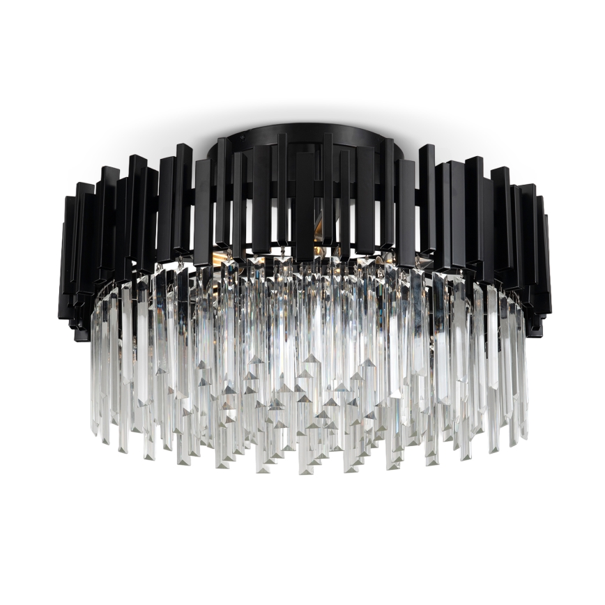 BRILAGI - Loftlampe VERVE 6xE14/40W/230V Ø 60 cm sort