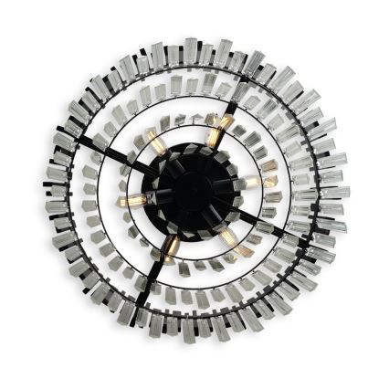 BRILAGI - Loftlampe VERVE 6xE14/40W/230V Ø 60 cm sort