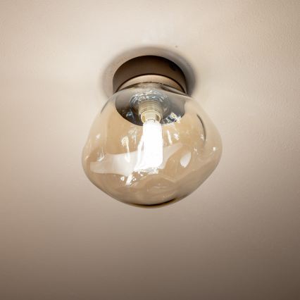 BRILAGI - Loftlampe VULCANO 1xG9/8W/230V bronzefarvet/røget beige
