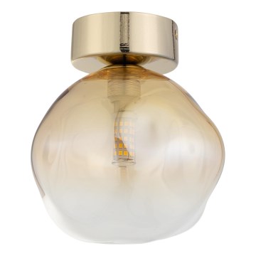 Brilagi - Loftlampe VULCANO 1xG9/8W/230V guld/røget beige