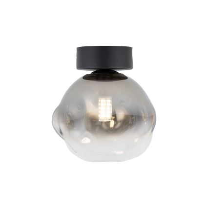Brilagi - Loftlampe VULCANO 1xG9/8W/230V sort/røget sort