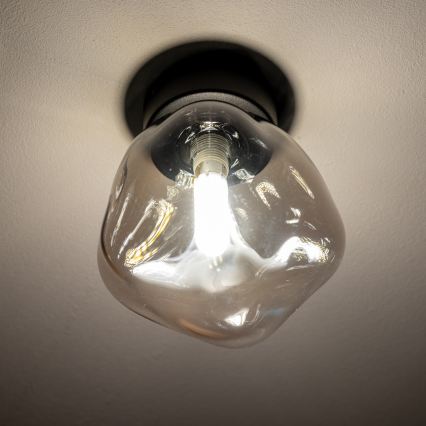 BRILAGI - Loftlampe VULCANO 1xG9/8W/230V sort/røget sort