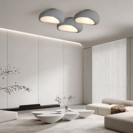 BRILAGI - Loftlampe WABI SABI 1xE27/60W/230V Ø 40 cm grå