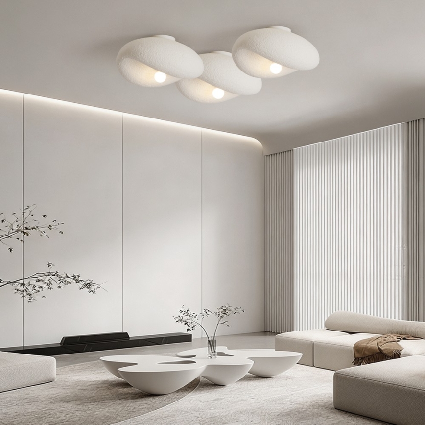 BRILAGI - Loftlampe WABI SABI 1xE27/60W/230V Ø 40 cm hvid