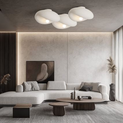 BRILAGI - Loftlampe WABI SABI 1xE27/60W/230V Ø 40 cm hvid