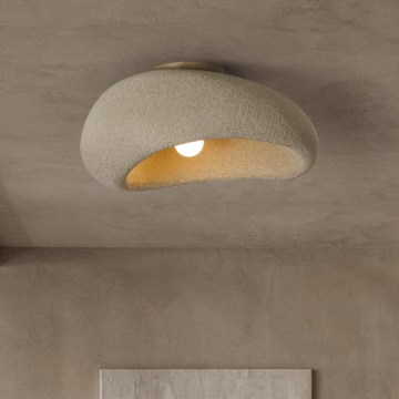 BRILAGI - Loftlampe WABI SABI 1xE27/60W/230V Ø 50 cm beige