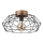 Brilagi - Loftlampe WOODY BASKET 1xE27/60W/230V eg