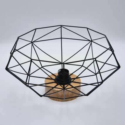 Brilagi - Loftlampe WOODY BASKET 1xE27/60W/230V eg