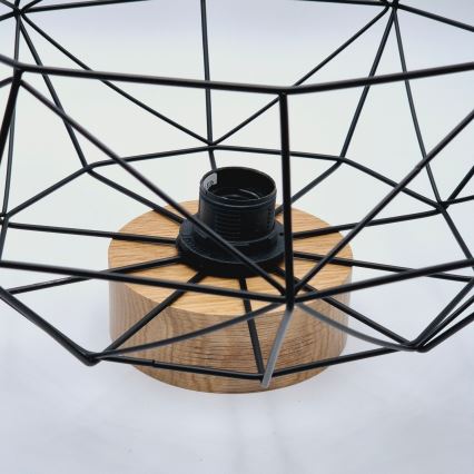 Brilagi - Loftlampe WOODY BASKET 1xE27/60W/230V eg