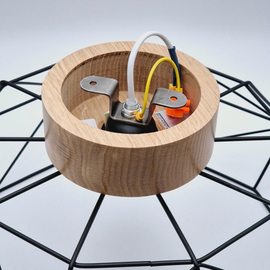 Brilagi - Loftlampe WOODY BASKET 1xE27/60W/230V eg
