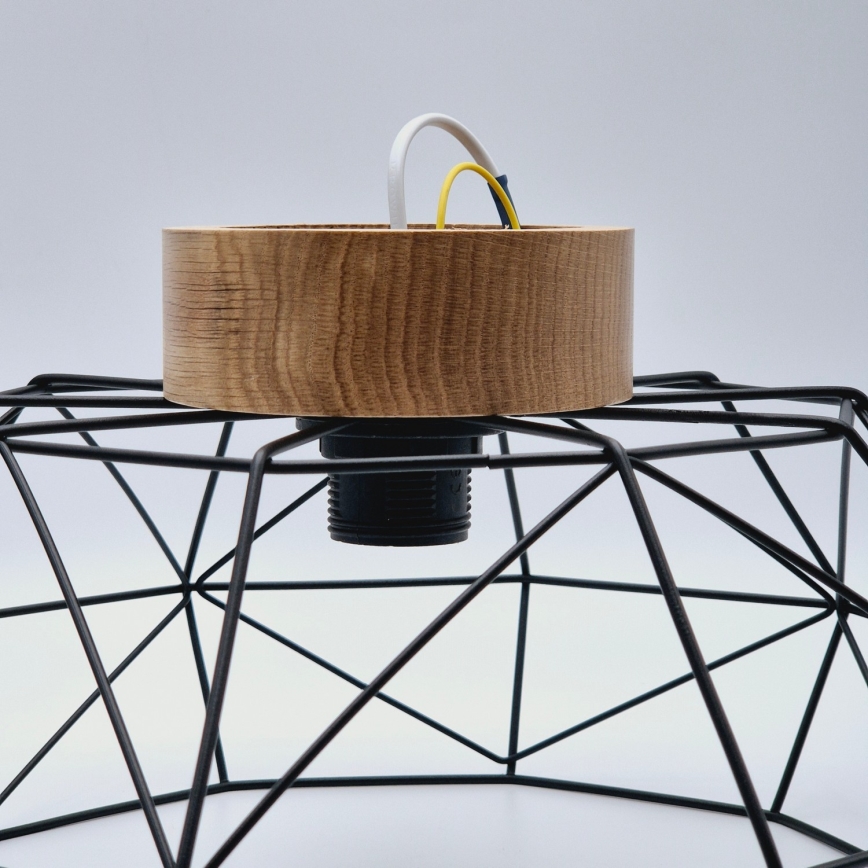 Brilagi - Loftlampe WOODY BASKET 1xE27/60W/230V eg