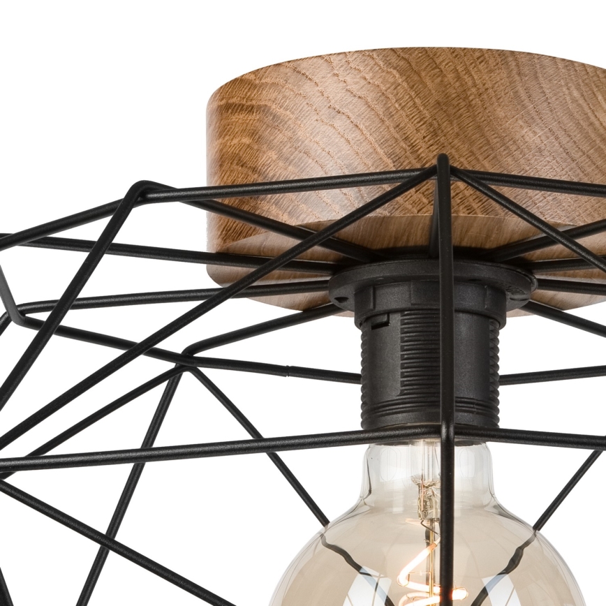 Brilagi - Loftlampe WOODY BASKET 1xE27/60W/230V eg