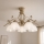Brilagi - Loftmonteret lysekrone ANTICO MODERN 5xE27/60W/230V beige