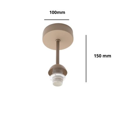 BRILAGI - Loftmonteret lysekrone PARTY 1xE14/60W/230V beige