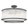 Brilagi - Loftmonteret lysekrone RAMOS 6xE14/60W/230V sort