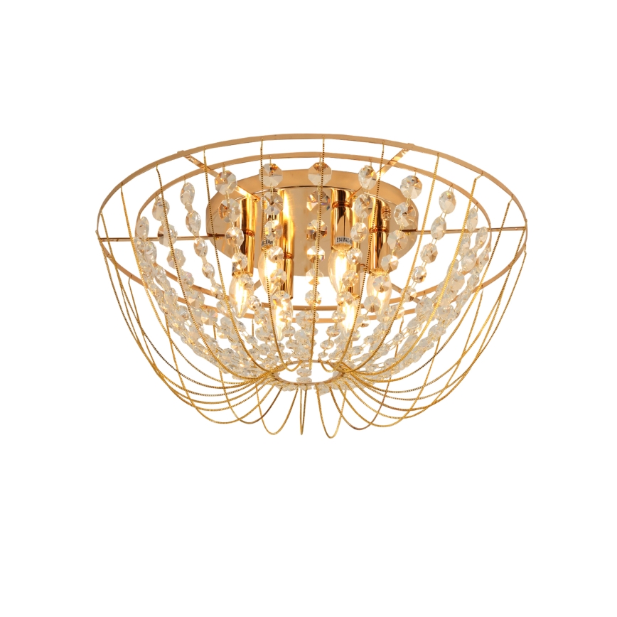 Brilagi - Loftmonteret lysekrone VASTERAS 6xE14/40W/230V Ø 60 cm