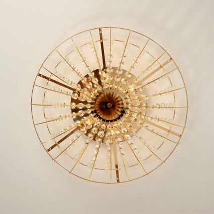 Brilagi - Loftmonteret lysekrone VASTERAS 6xE14/40W/230V Ø 60 cm