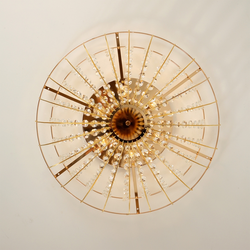 Brilagi - Loftmonteret lysekrone VASTERAS 6xE14/40W/230V Ø 60 cm