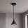 Brilagi - Loftpendel på kabel CONE SINGLE 1xGX53/15W/230V sort