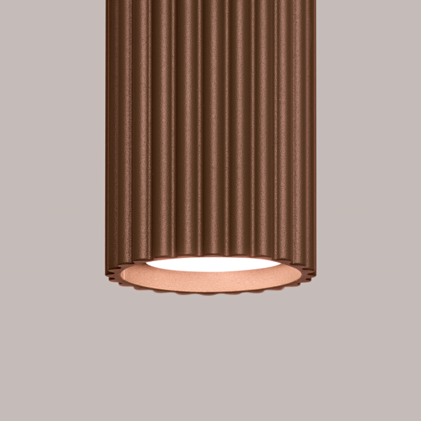 Brilagi - Loftspot CRESTO 1xGU10/10W/230V 10 cm brun