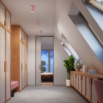 Brilagi - Loftspot CRESTO 1xGU10/10W/230V rosa