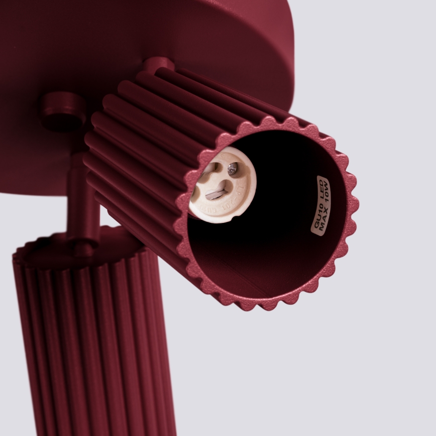 Brilagi - Loftspot CRESTO 3xGU10/10W/230V bordeaux