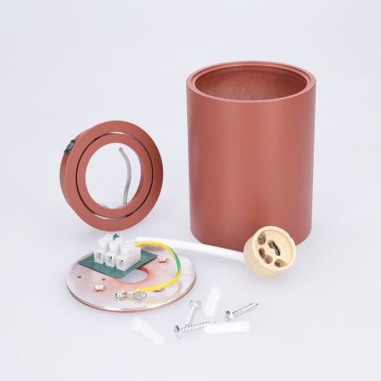 BRILAGI - Loftspot MIA 1xGU10/30W/230V 100x80 mm brun