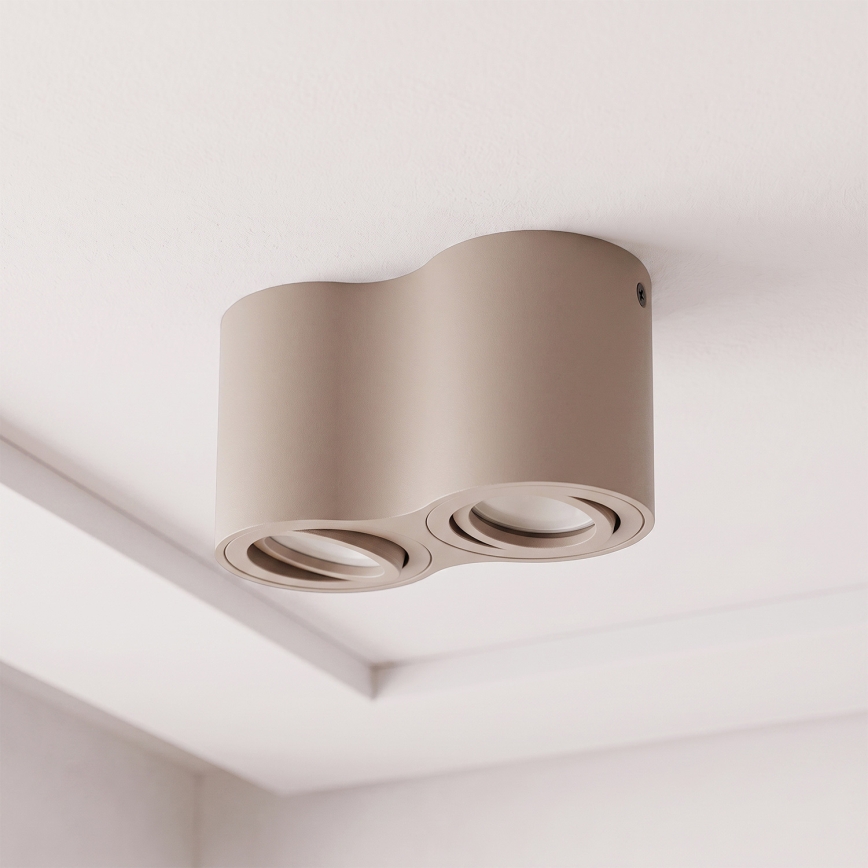 BRILAGI - Loftspot MIA DOUBLE 2xGU10/30W/230V beige
