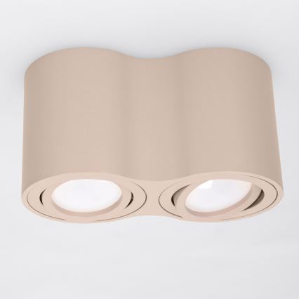 BRILAGI - Loftspot MIA DOUBLE 2xGU10/30W/230V beige