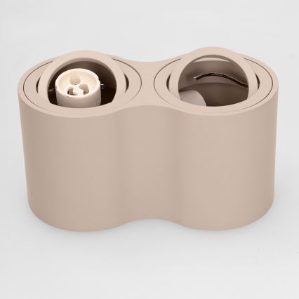 BRILAGI - Loftspot MIA DOUBLE 2xGU10/30W/230V beige