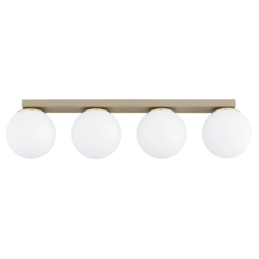 Brilagi - Loftspot MILO 4xE27/60W/230V beige/guld