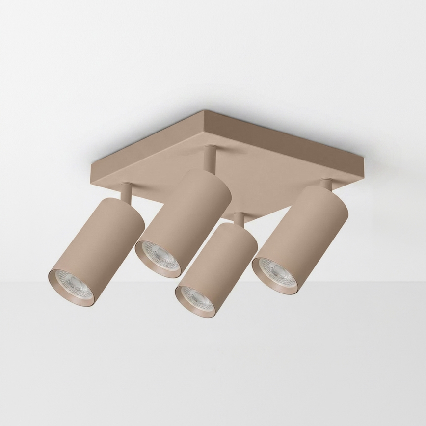 Brilagi - Loftspot SELE SQUARE 4xGU10/30W/230V beige