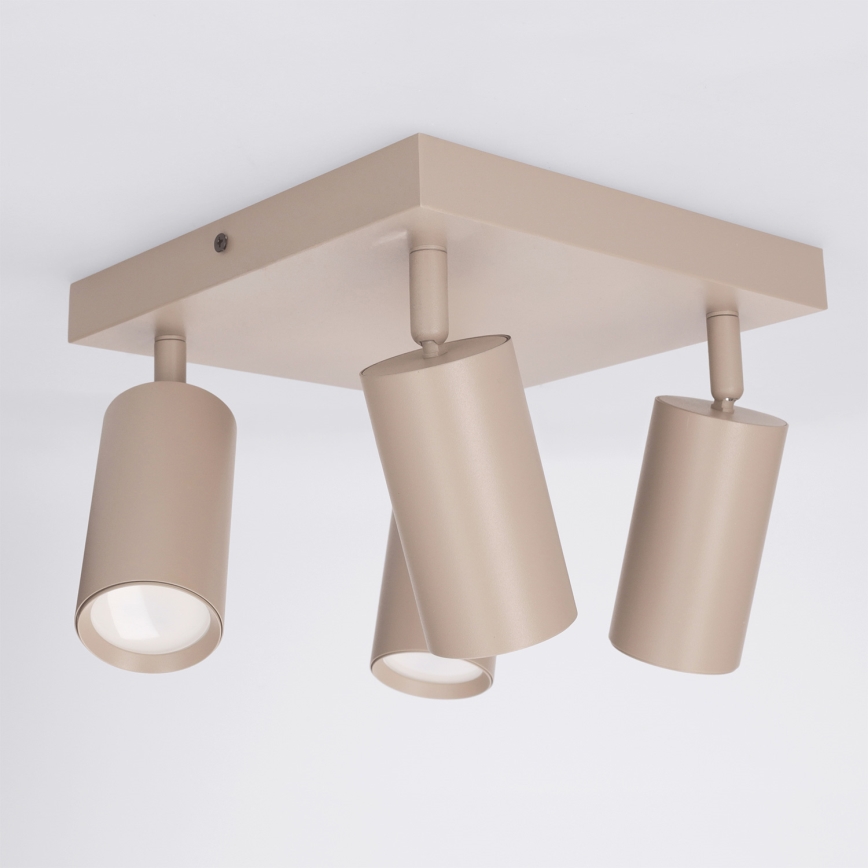 Brilagi - Loftspot SELE SQUARE 4xGU10/30W/230V beige
