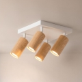 Brilagi - Loftspot SELE SQUARE 4xGU10/30W/230V hvid/eg-dekor
