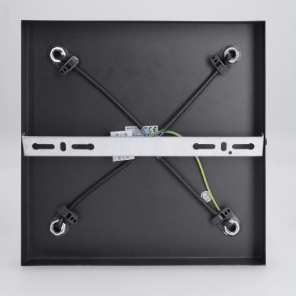 Brilagi - Loftspot SELE SQUARE 4xGU10/30W/230V sort/eg-dekor