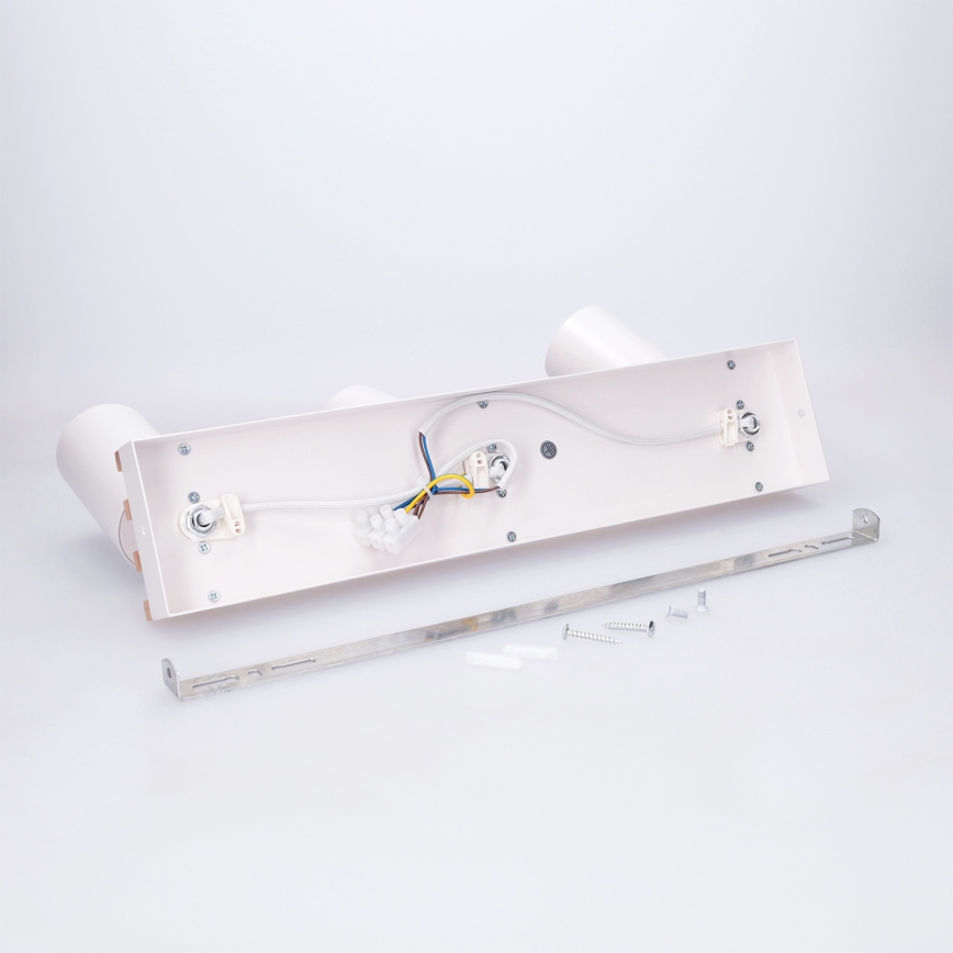 Brilagi - Loftspot SELE WOOD ACOUSTIC 3xGU10/30W/230V hvid/træ