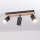 Brilagi - Loftspot SELE WOOD ACOUSTIC 3xGU10/30W/230V sort/træ