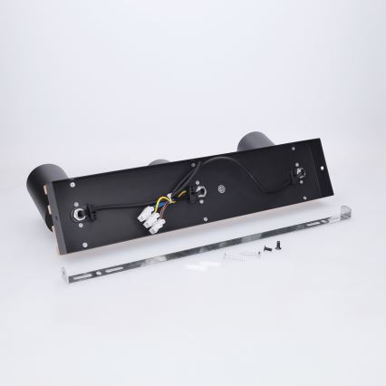 Brilagi - Loftspot SELE WOOD ACOUSTIC 3xGU10/30W/230V sort/træ
