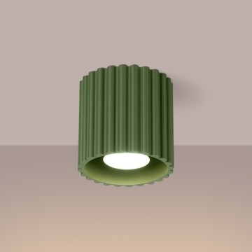 Brilagi - Loftspot SFERA 1xGU10/10W/230V Ø 10 cm grøn